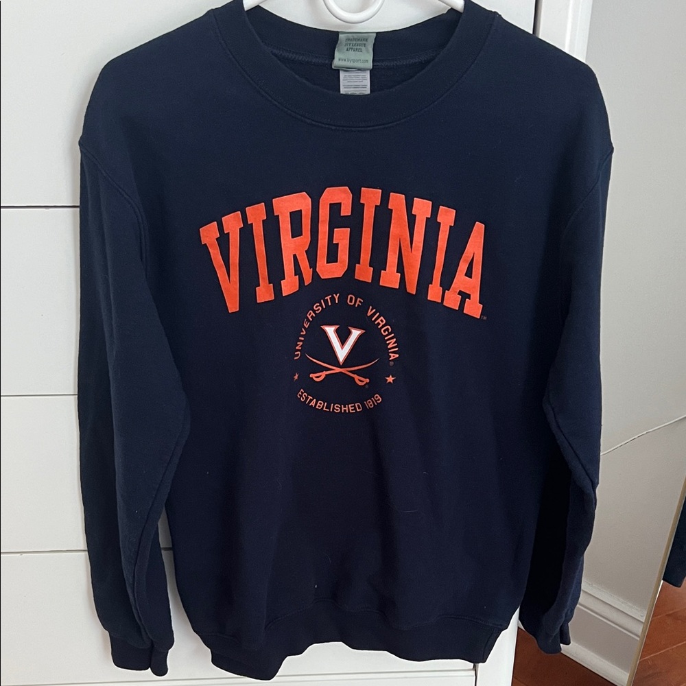Virginia Navy Blue Sweater